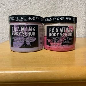 Onyx Bathhouse Foaming Body Scrubs Bundle!